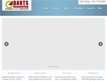 Tablet Screenshot of bartsremodel.com